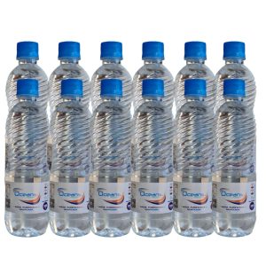 Agua purificada OCEANS | con gas | 500 ml | botella desechable | 12 unidades | *** DESPACHO DISPONIBLE SOLO VALPARAISO METROPOLITANO ***