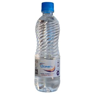 Agua purificada OCEANS | sin gas | 500 ml | botella desechable | 1 unidad | *** DESPACHO DISPONIBLE SOLO VALPARAISO METROPOLITANO ***